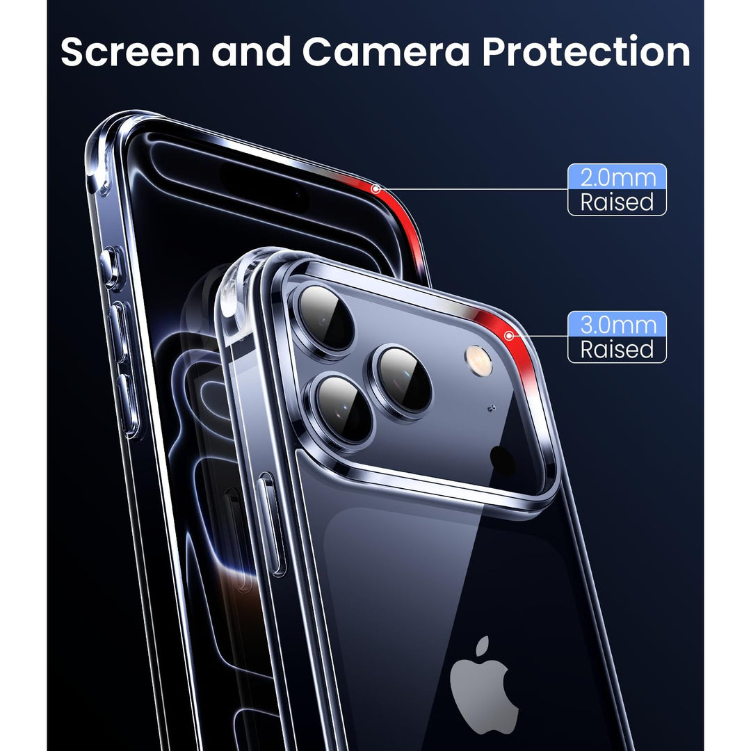 Mkeke Shield: Clear Military-Grade Case for iPhone 17