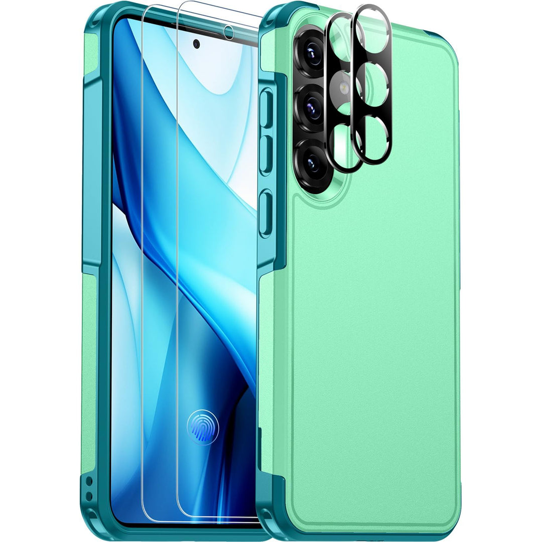 Red2Fire Designed for Samsung Galaxy A16 5G Case, [Military Grade Drop Protection] Non-Slip Heavy Duty Full Body Shockproof Protection Phone Case Galaxy A16 5G Case,Black - DOKUTRONIX