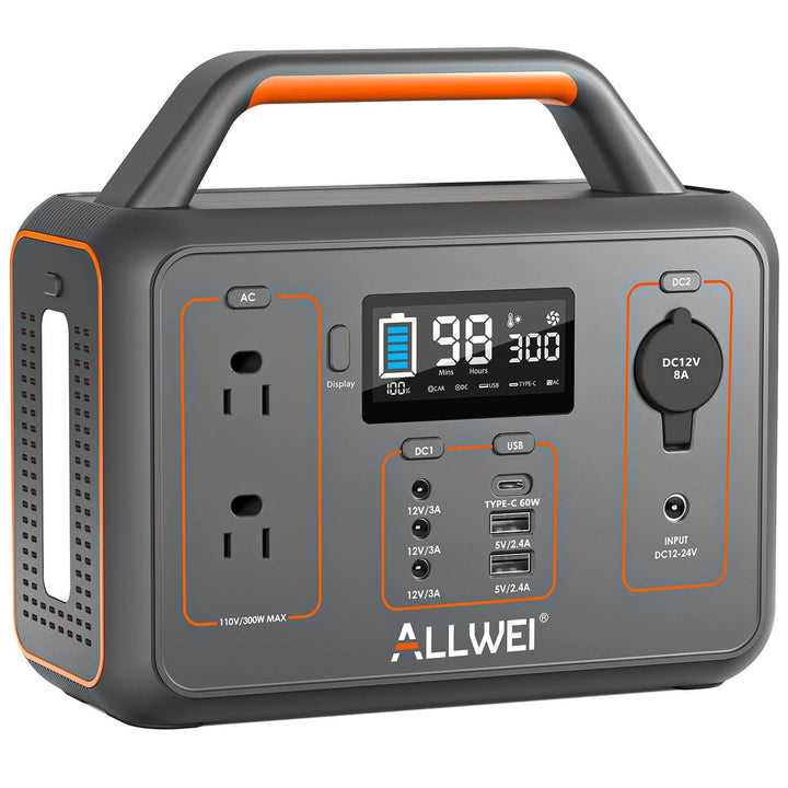 ALLWEI Solar Generator 280Wh