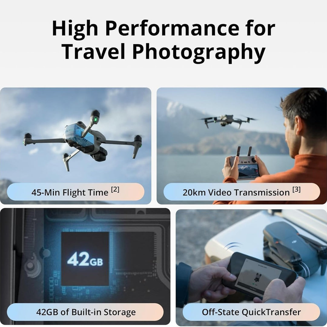 DJI Air 3S Pro Fly More Bundle with Deco Gear