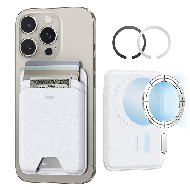 ESR MagSafe Slim Wallet - 5-Card RFID Black - DOKUTRONIX