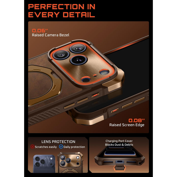 DesertGuard: MagSafe iPhone 17 Pro Max Case + Kickstand