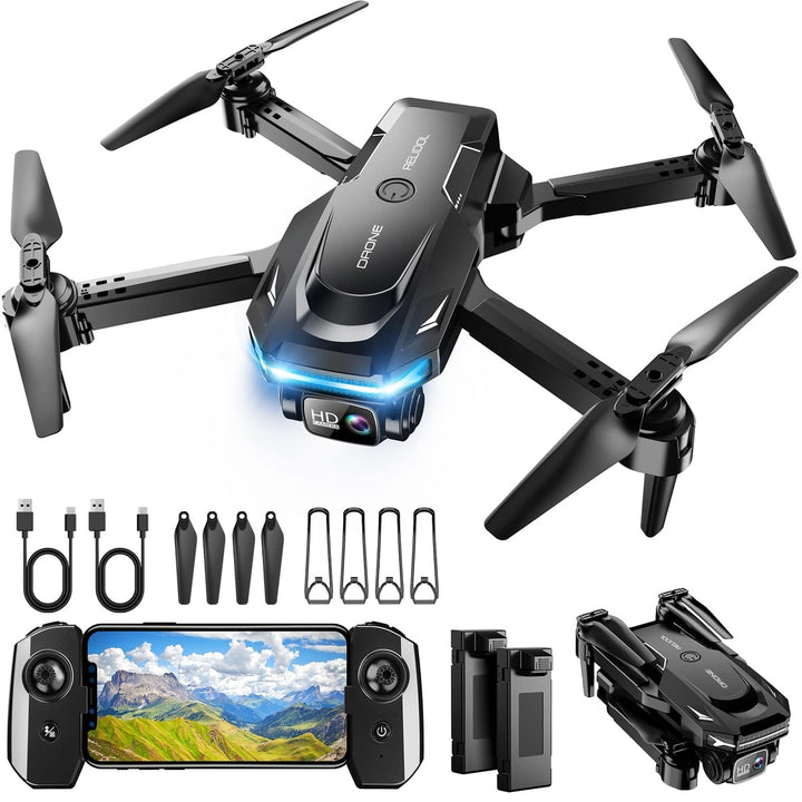 SkyMate 1080P Foldable Quadcopter with Gesture Control