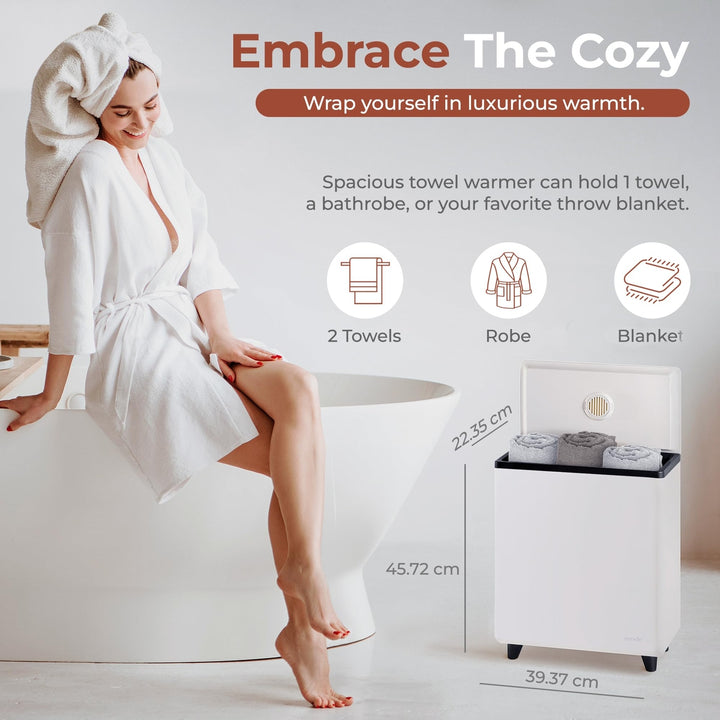 SereneLife Luxe Towel Warmer - Spa & Home Comfort