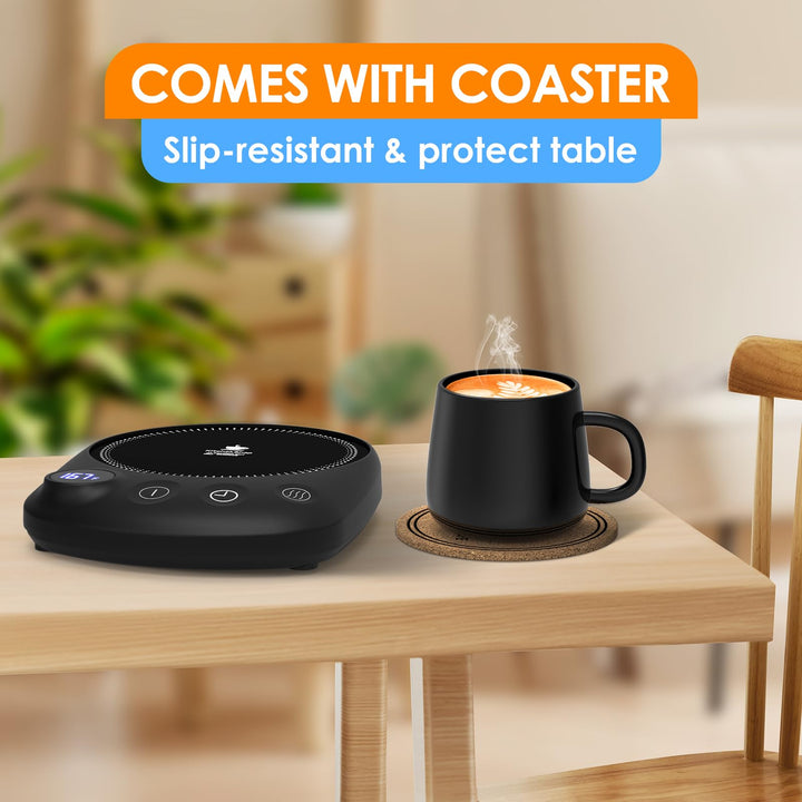 SmartHeat Mug Warmer: Fast, Safe & Versatile