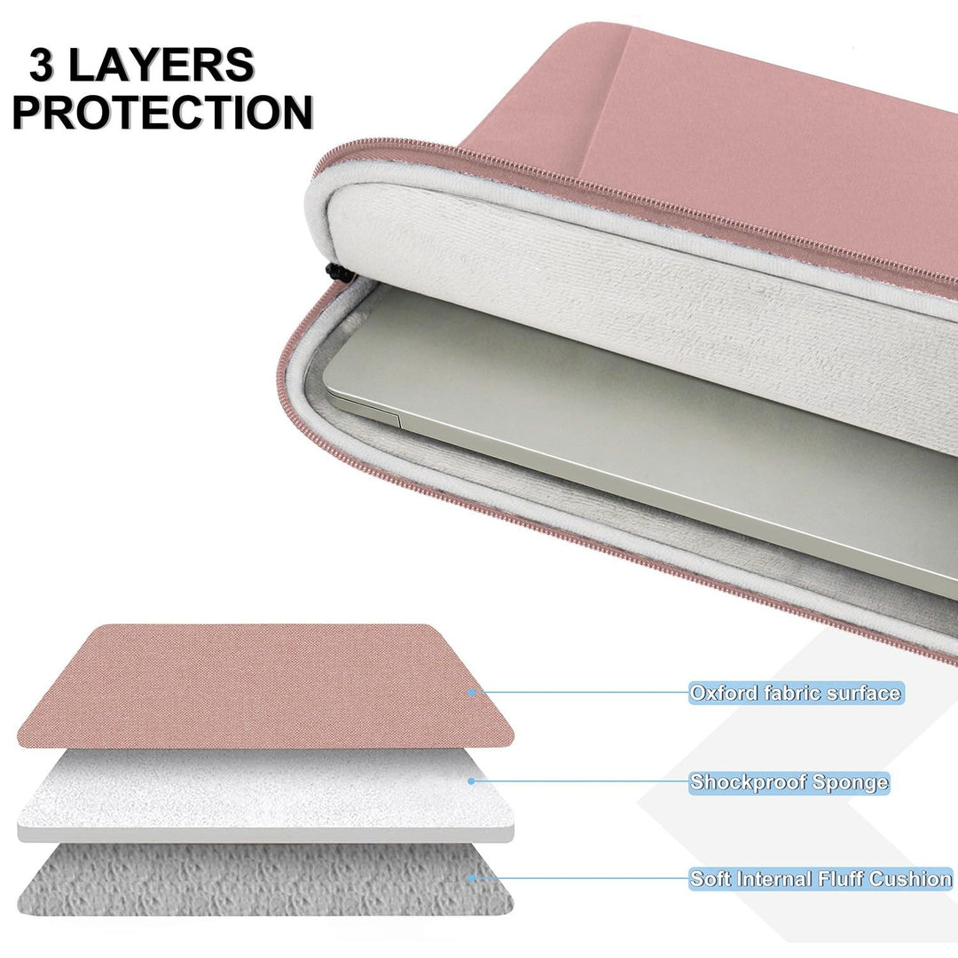 Gray Shockproof 13.3 Laptop Sleeve & Accessory Bag