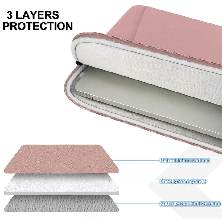 Gray Shockproof 13.3 Laptop Sleeve & Accessory Bag