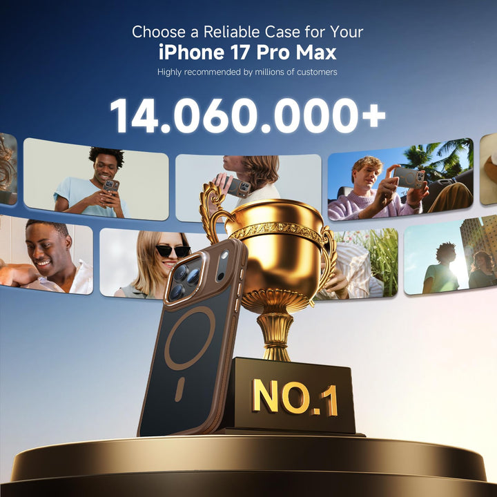 MagneFlex 3-in-1 iPhone 17 Pro Max Case - Red