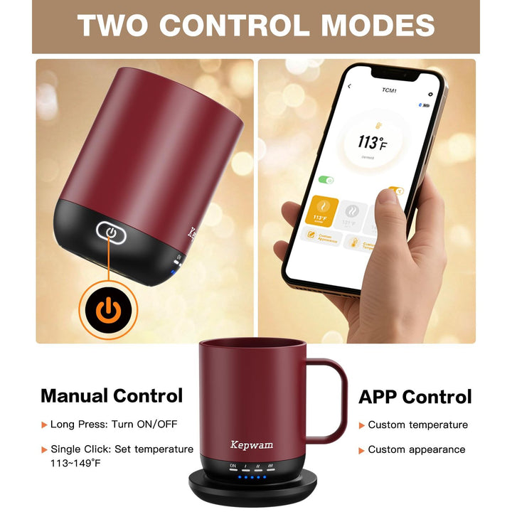 HeatMug Pro: Smart Self-Heating Coffee Cup