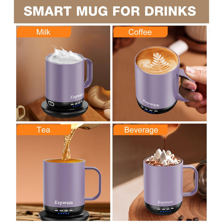 HeatMug Pro: Smart Self-Heating Coffee Cup