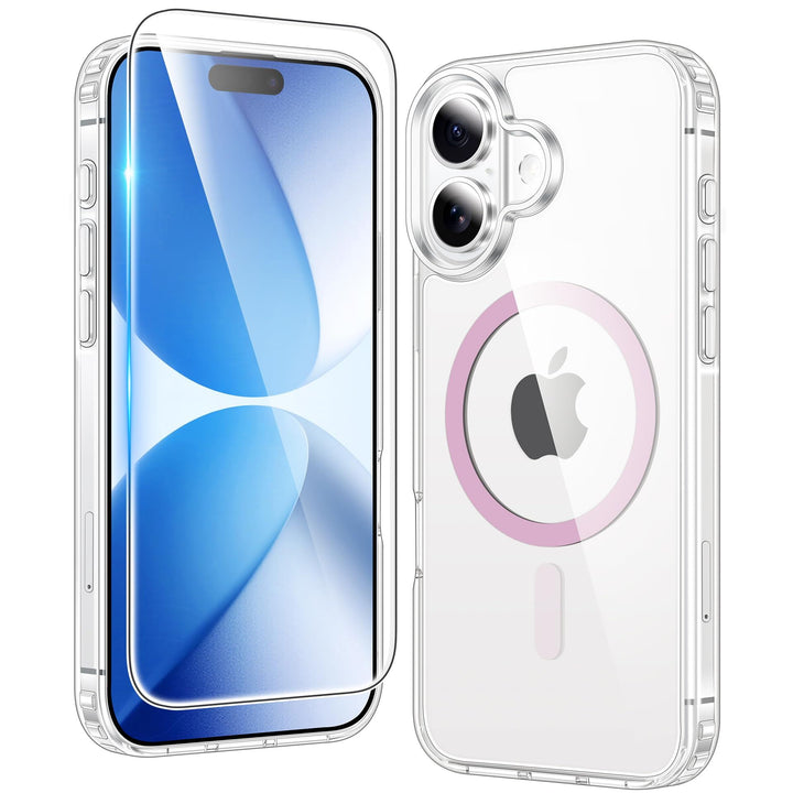 MaxGuard ClearShield: Magnetic Anti-Yellow iPhone Case