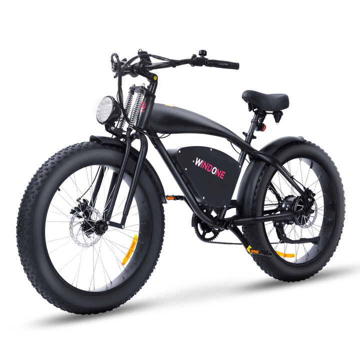E2/K20 Electric Bike for Adults, 48V 13Ah/15Ah Battery, Up to 28 MPH & 46.6/60 Miles (PAS), 750/1000W Peak Ebike with All-Terrain 20"/26'' Fat Tires, UL Certified, Moped E-Bike - DOKUTRONIX
