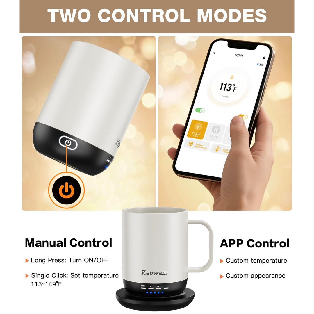 HeatMug Pro: Smart Self-Heating Coffee Cup