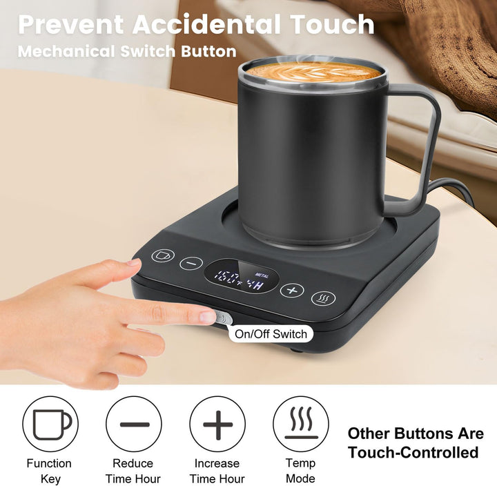 Hot Cup Duo: Mug Warmer & Set