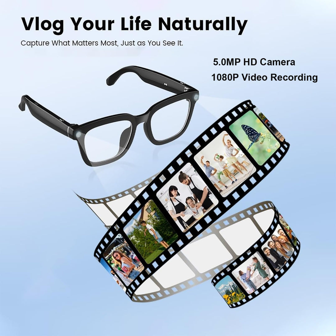 VisionMate Smart Glasses: Capture, Connect, Explore