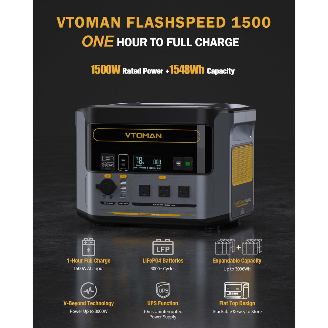 VTOMAN FlashSpeed 1000 Power Hub