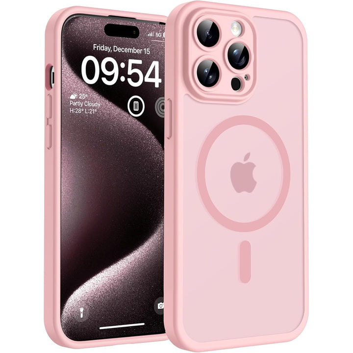MagSafe Matte Shield Case for 17 Pro Max (Hot Pink)