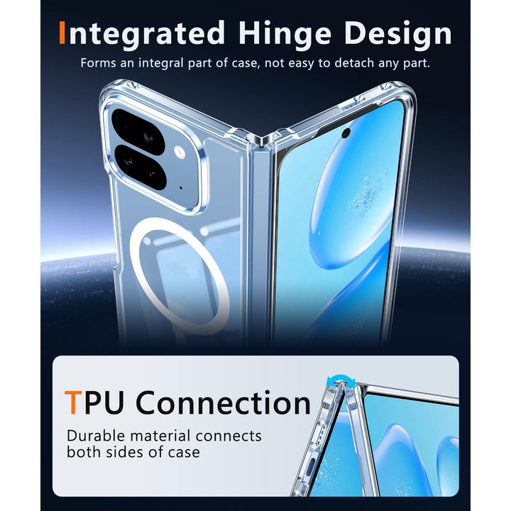 PixelProFold Clear Case - Shockproof & Slim! - DOKUTRONIX