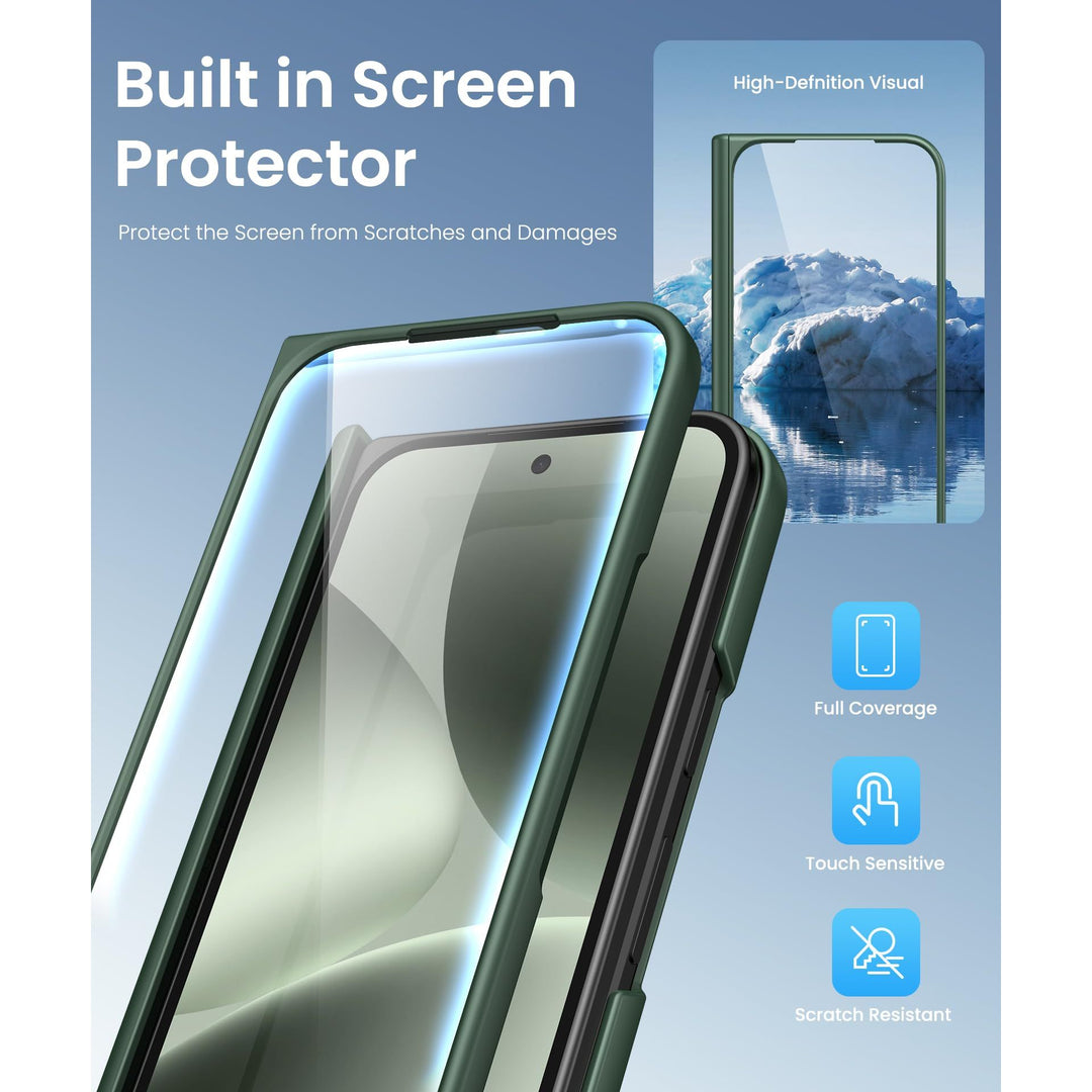 Pixel Pro Fold Case with Stand & Glass - DOKUTRONIX