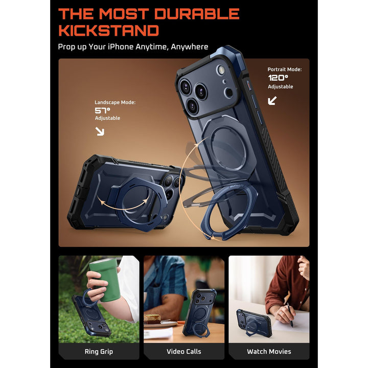 DesertGuard: MagSafe iPhone 17 Pro Max Case + Kickstand