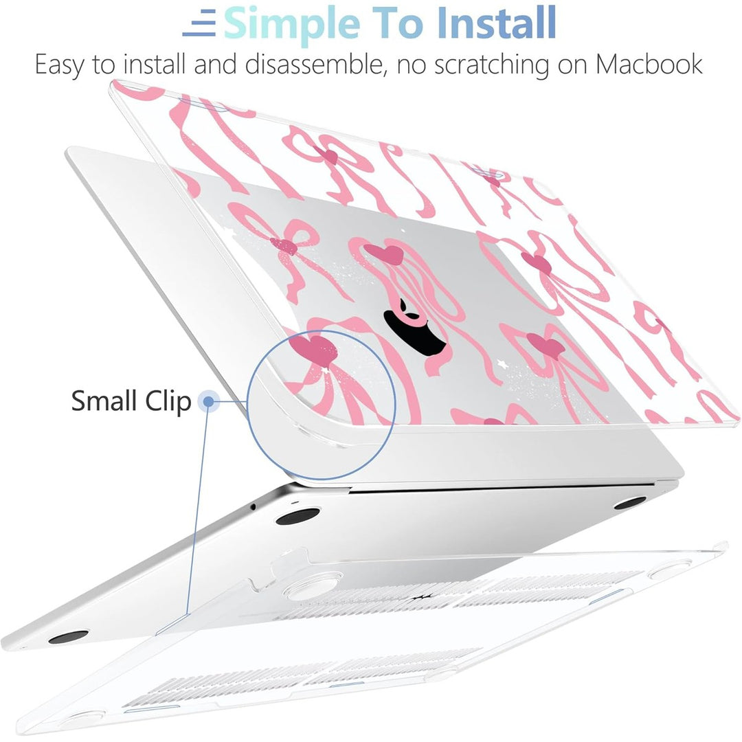 MEEgoodo Floral Hard Shell Case for MacBook Air 13