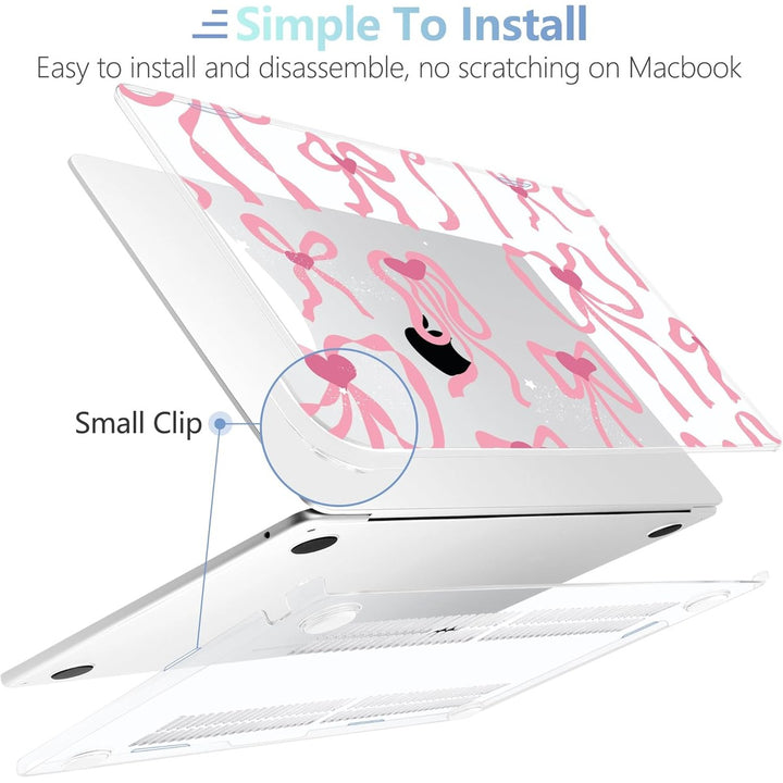 MEEgoodo Floral Hard Shell Case for MacBook Air 13