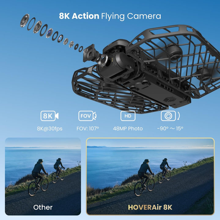X1 PROMAX 8K Foldable Action Drone with Smart Modes