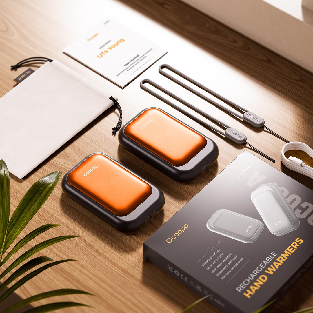 OCOOPA Pocket Heat - Dual Magnetic Hand Warmers