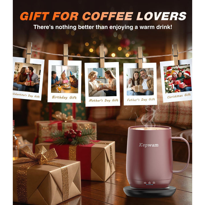 HeatMate 16oz Coffee Mug