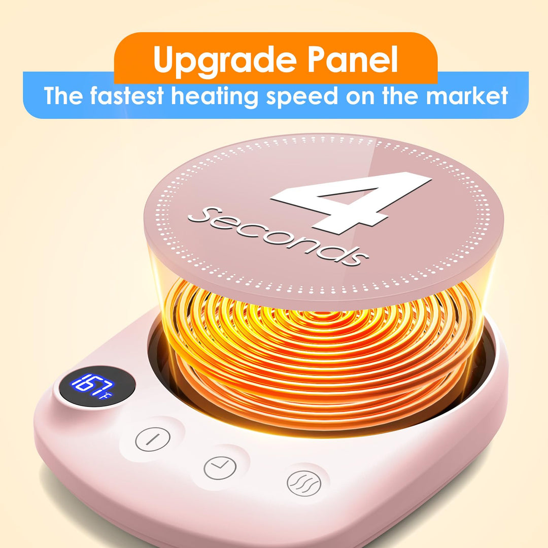 SmartHeat Mug Warmer: Fast, Safe & Versatile