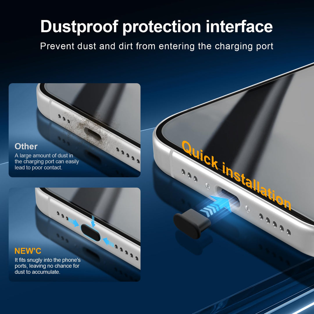 NEW'C Triple Shield: iPhone 16 Pro Protection Kit