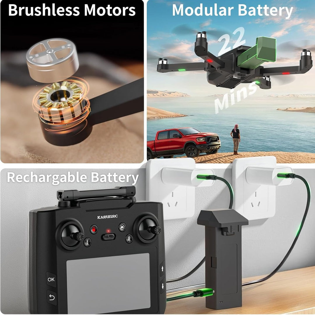 FlyCam 1080P GPS Drone