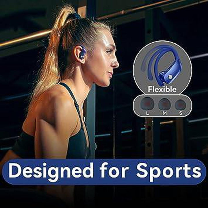 SportBuds Pro LED: 48hr Wireless Music Experience - DOKUTRONIX