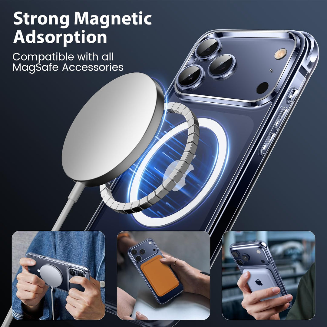 Mkeke Shield: Clear Military-Grade Case for iPhone 17