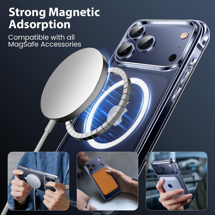 Mkeke Shield: Clear Military-Grade Case for iPhone 17