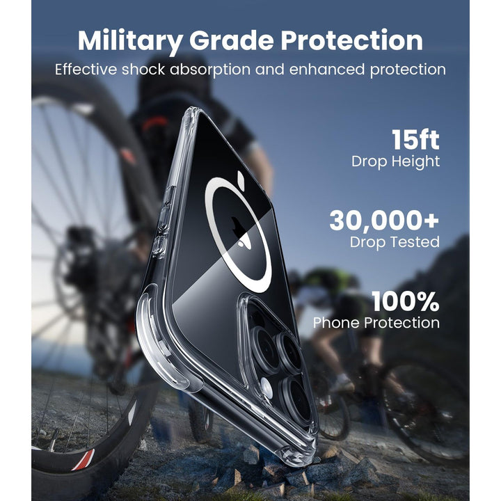 Mkeke Shield: Clear Military-Grade Case for iPhone 17