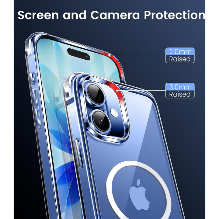 Mkeke Shield: Clear Military-Grade Case for iPhone 17