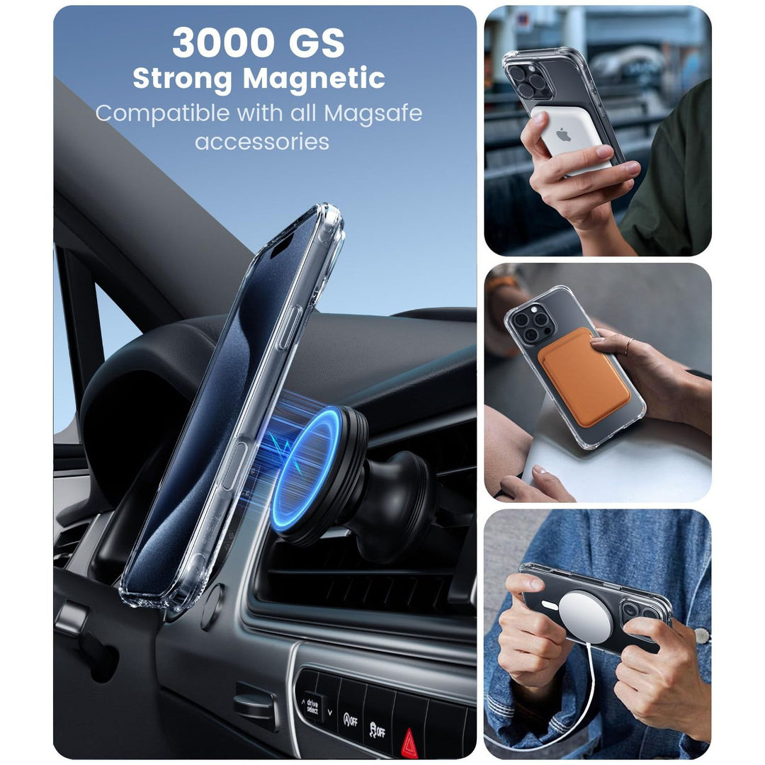 Mkeke Shield: Clear Military-Grade Case for iPhone 17