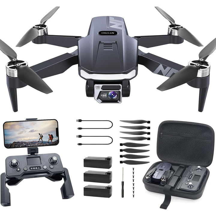 N11 Pro 4K GPS Drone with Long Flight & Follow Me