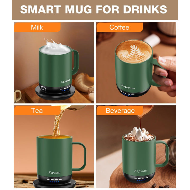 HeatMug Pro: Smart Self-Heating Coffee Cup