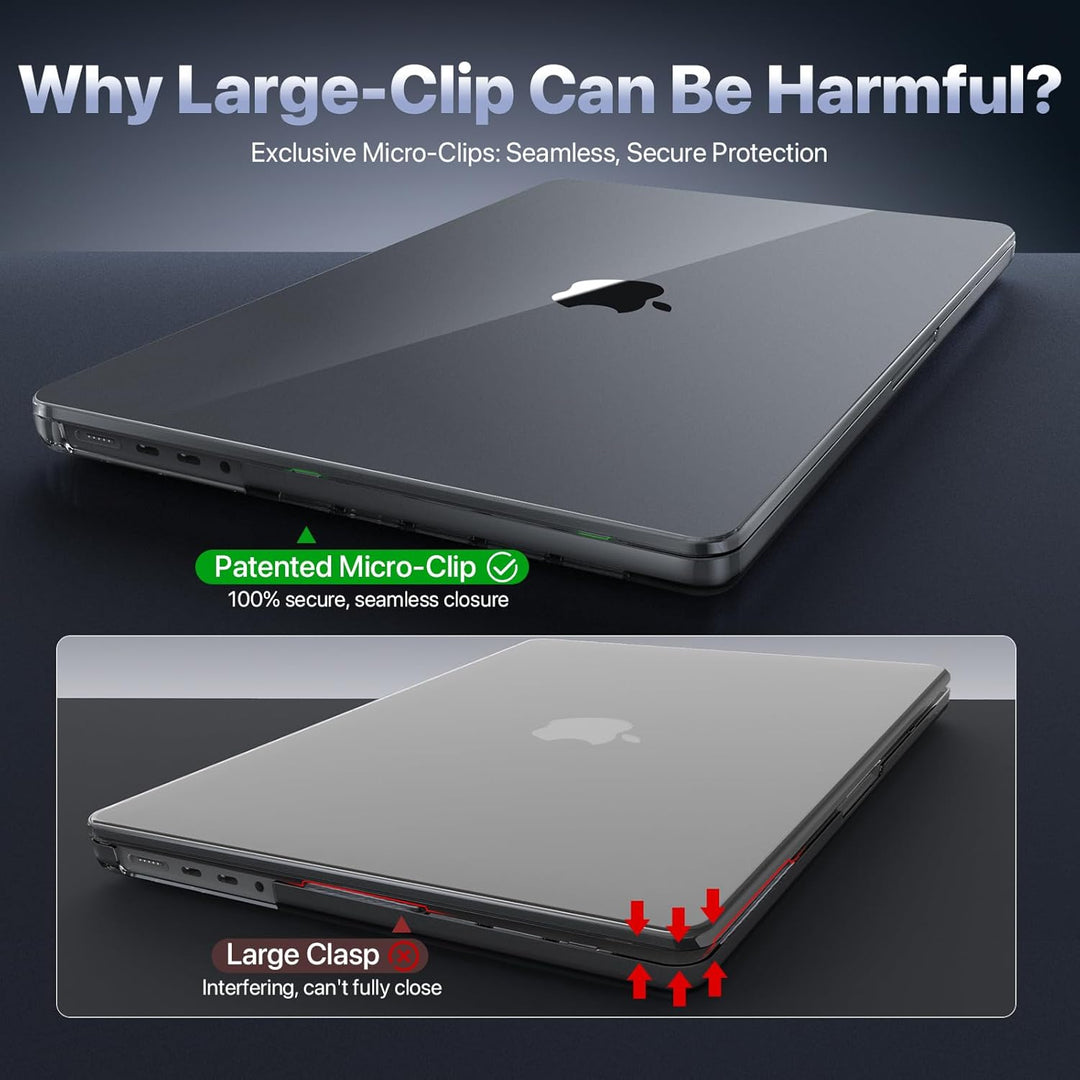 MacSafe Hard Shell Case - Crystal Clear