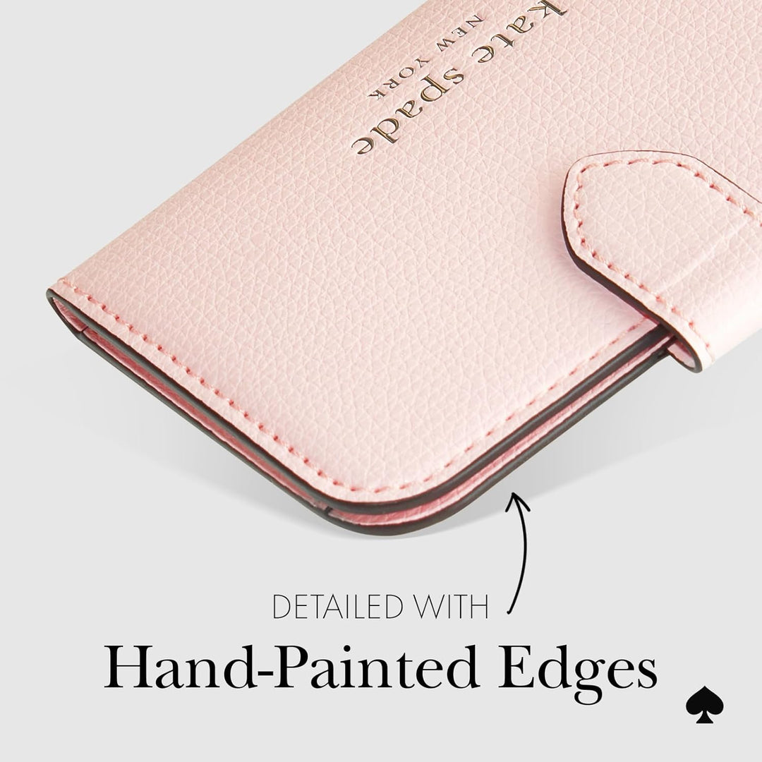 Kate Spade Chalk Pink MagSafe Wallet Modern Style - DOKUTRONIX