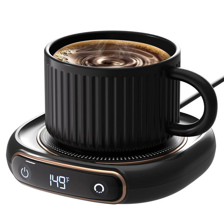 Lerat Smart Mug Warmer: Temp Control & Auto Shutoff