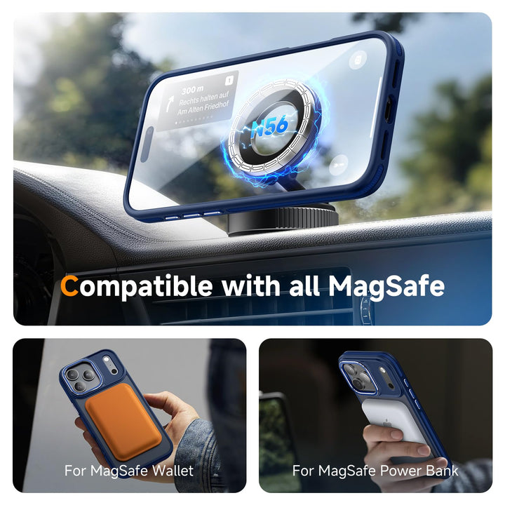 MagneFlex 3-in-1 iPhone 17 Pro Max Case - Red