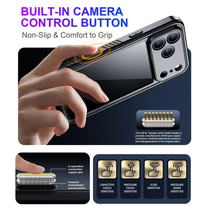 Temdan iPhone 17 Pro Max Case - Waterproof & Shockproof