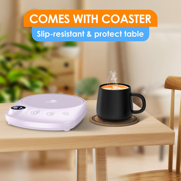 SmartHeat Mug Warmer: Fast, Safe & Versatile