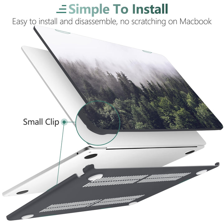 DONGKE Bows & Stars MacBook Air Hard Shell Case