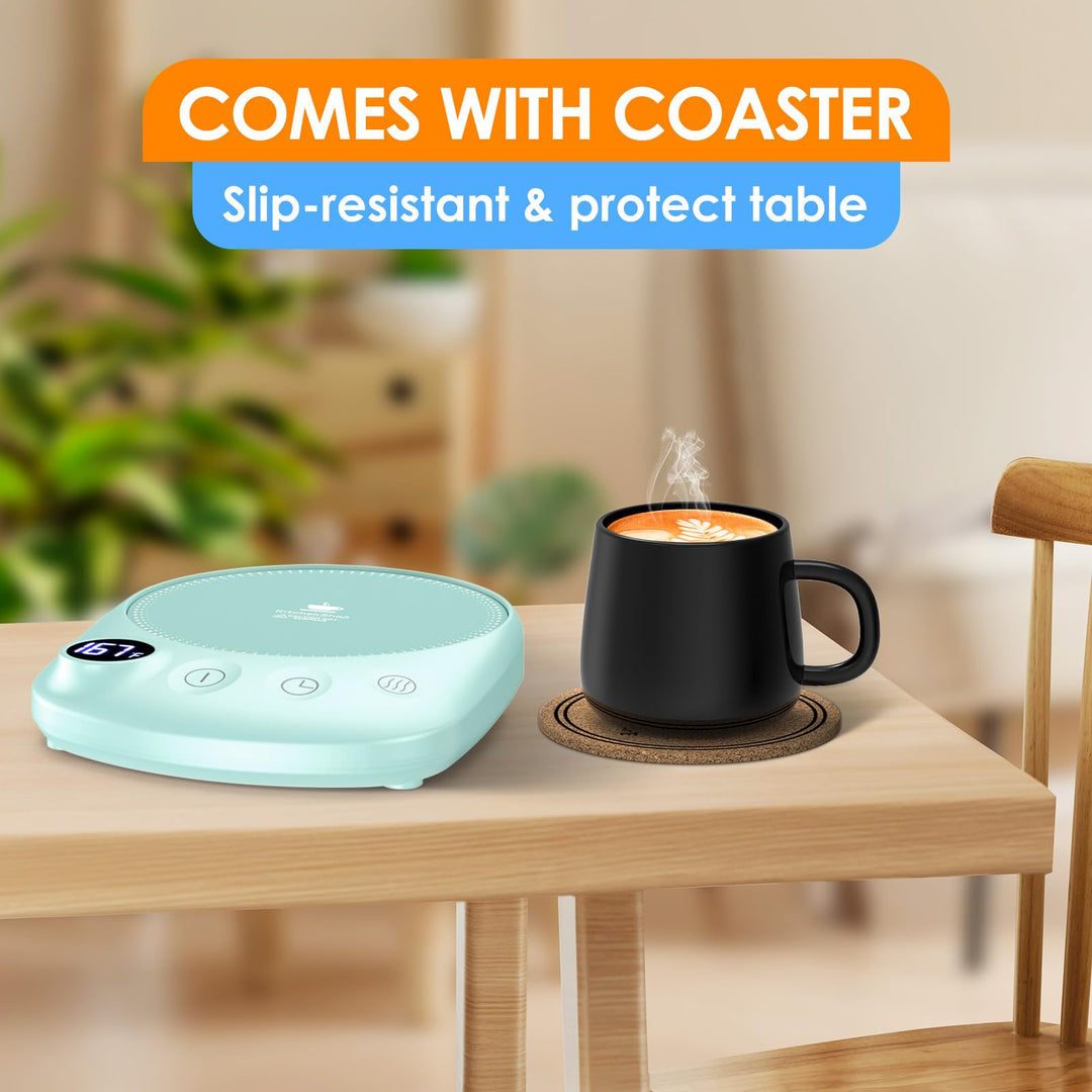 SmartHeat Mug Warmer: Fast, Safe & Versatile