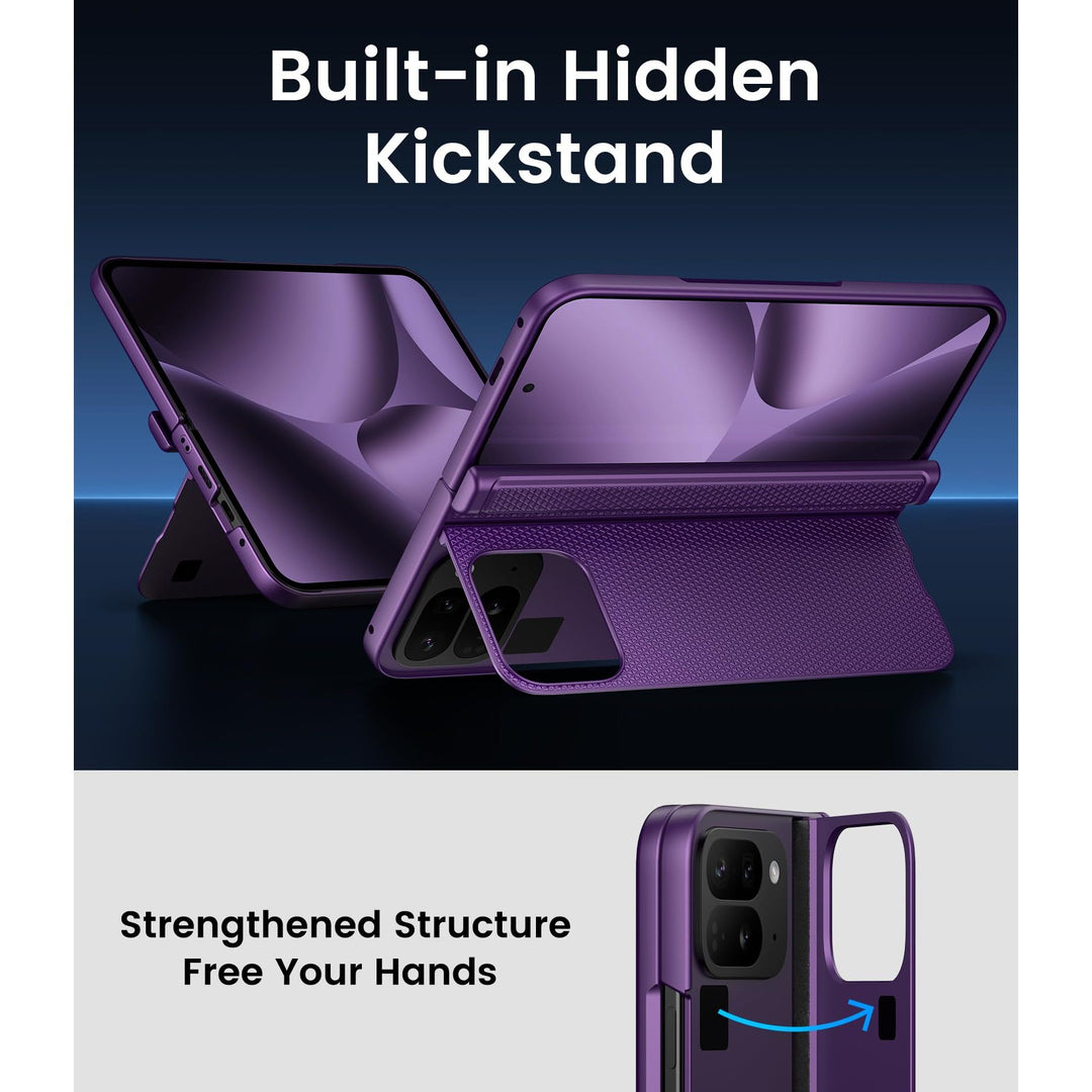 Pixel 10 Pro Fold Rugged Case with Stand & Protector - DOKUTRONIX