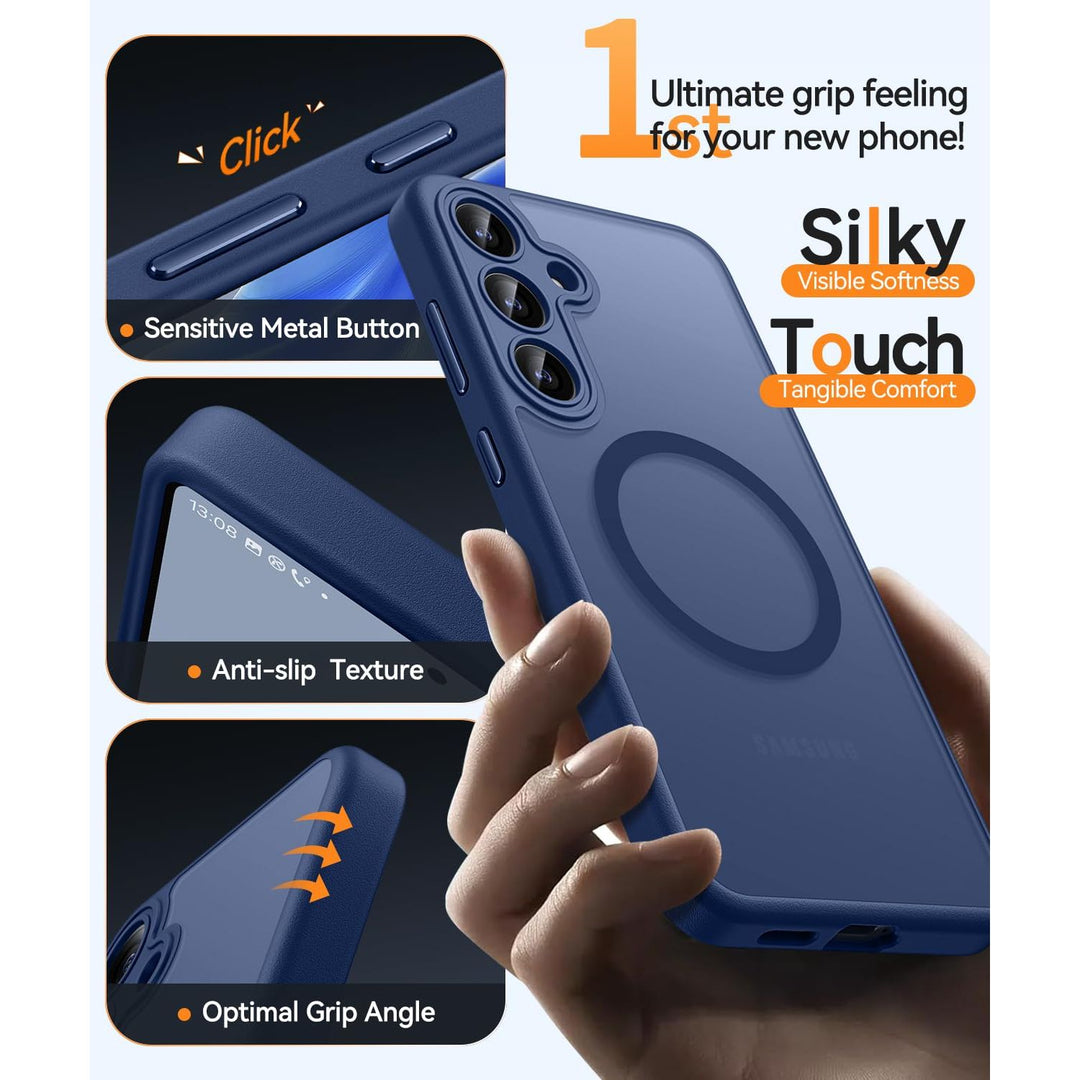 MagFlex Clear Case for Galaxy S25 Ultra with Kickstand - DOKUTRONIX